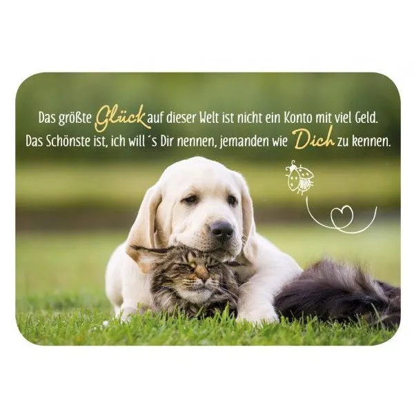 Produktbild des Artikels Postkarte - Das größte Glück (Schreibwaren)