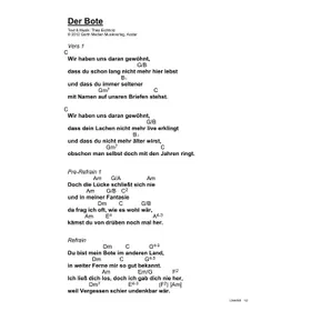 Produktbild des Artikels Der Bote (Noten - Download)