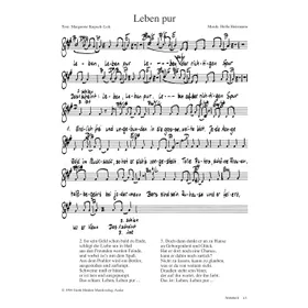 Produktbild des Artikels Leben pur (Noten - Download)