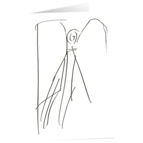 Produktbild des Artikels Kunstkarten "Bote der Zuversicht" 5 Stk. (Schreibwaren)