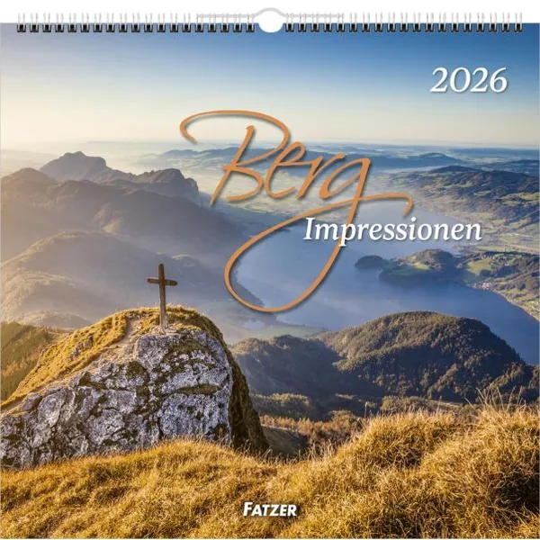 Produktbild des Artikels Berg-Impressionen 2026 - Wandkalender (Kalender - Spiralbindung)
