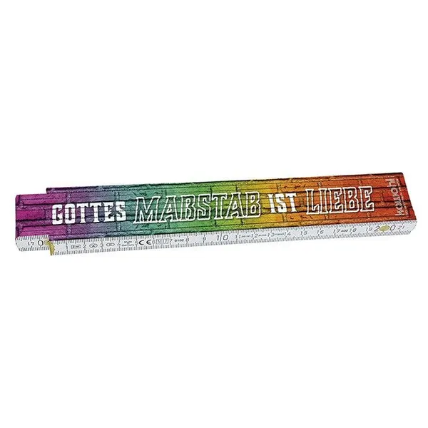 Produktbild des Artikels Zollstock "Gottes Maßstab ist Liebe" ()