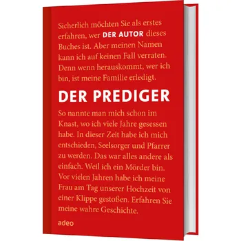 Produktbild des Artikels Der Prediger (Buch - Gebunden)