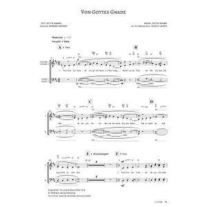 Produktbild des Artikels Von Gottes Gnade (Noten - Download)