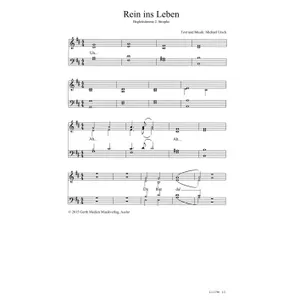 Produktbild des Artikels Rein ins Leben (Noten - Download)