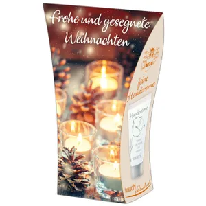 Produktbild des Artikels Handcreme "Frohe und gesegnete Weihnachten" (Kosmetik)