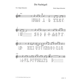 Produktbild des Artikels Die Nachtigall (Noten - Download)