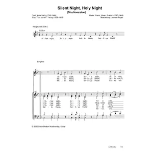 Produktbild des Artikels Silent Night, Holy Night (Noten - Download)
