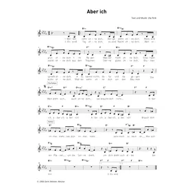 Produktbild des Artikels Aber ich (Noten - Download)