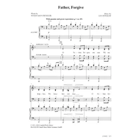 Produktbild des Artikels Father, Forgive (Noten - Download)