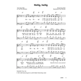 Produktbild des Artikels Heilig, heilig (Noten - Download)