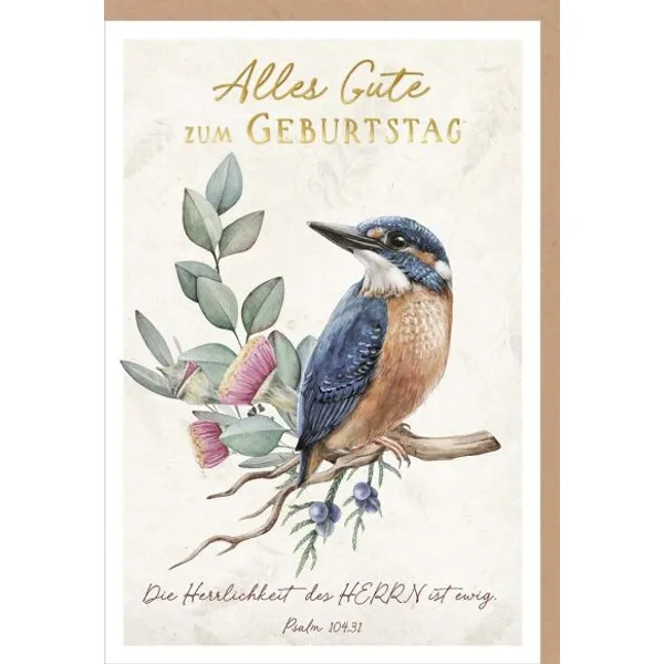 Produktbild des Artikels Faltkarte "Alles Gute zum Geburtstag" (Schreibwaren)