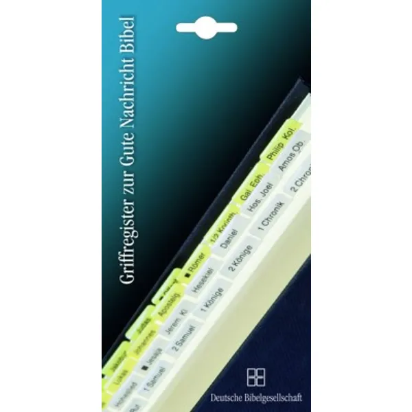 Produktbild des Artikels Griffregister für die Gute Nachricht Bibel ()