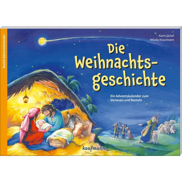 Produktbild des Artikels Die Weihnachtsgeschichte - Adventskalender (Buch - Kartoniert)