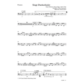 Produktbild des Artikels Singt Dankeslieder (Posaune) (Noten - Download)