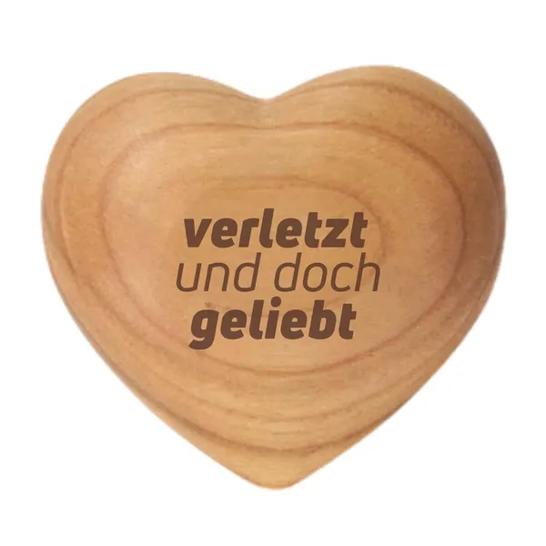 Produktbild des Artikels Handschmeichler "verletzt und doch geliebt" ()