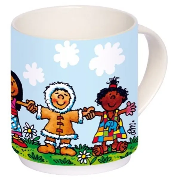 Produktbild des Artikels Kindertasse "Gott hat alle Kinder lieb" ()
