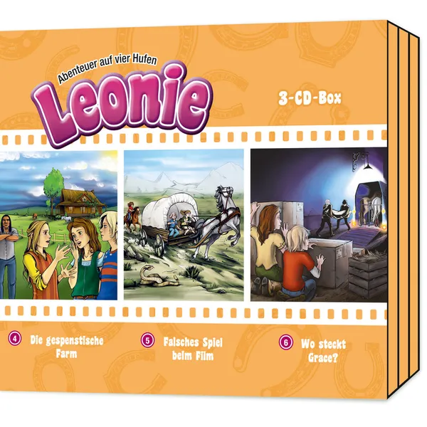 Produktbild des Artikels Leonie - Abenteuer auf vier Hufen - Box 2 (Hörbuch/Hörspiel - CD)