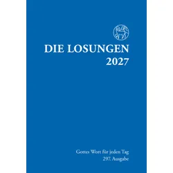 Produktbild des Artikels Losungen 2027 dunkelblau, Normalausgabe (Kalender - Taschenbuch)