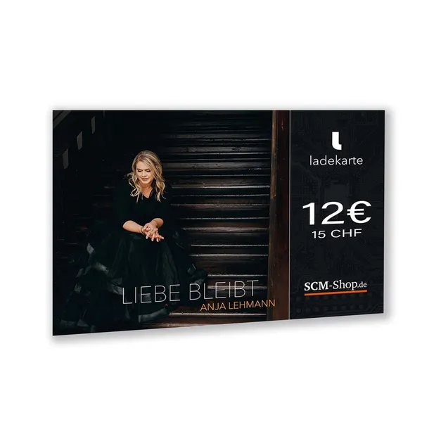 Produktbild des Artikels Liebe bleibt - Ladekarte (Download-Code - Karte)