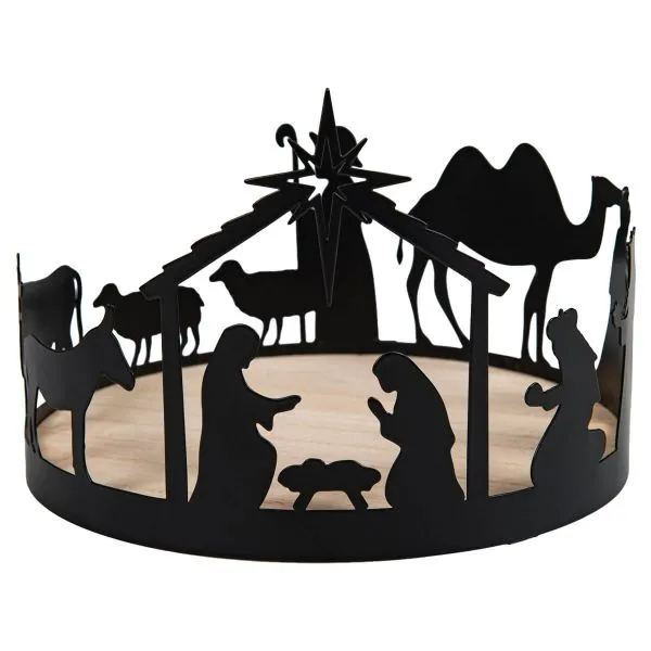Produktbild des Artikels Deko-Tablett "Krippe" ()