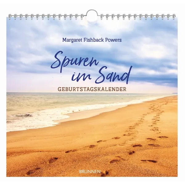Produktbild des Artikels Spuren im Sand - immerwährender Geburtstagskalender (Kalender - Spiralbindung)