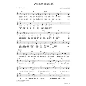 Produktbild des Artikels Er kommt bei uns an (Noten - Download)