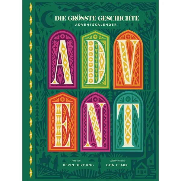 Produktbild des Artikels Die größte Geschichte - Adventskalender (Buch - Hardcover)