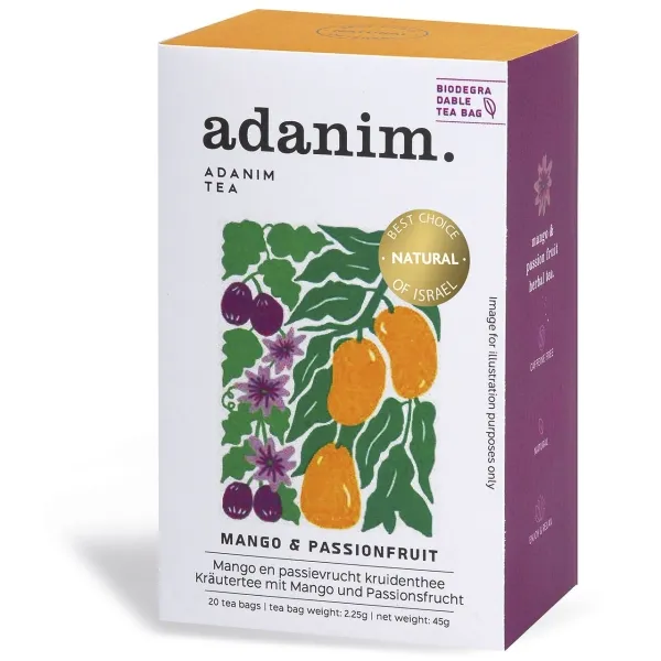 Produktbild des Artikels Kräutertee mit Mango und Passionsfrucht (Lebensmittel)