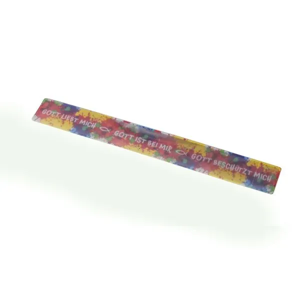 Produktbild des Artikels Schnapparmband reflektierend "Kleckse" ()