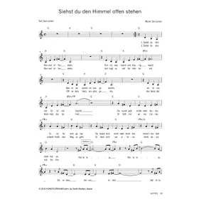 Produktbild des Artikels Siehst du den Himmel offen stehen (Noten - Download)
