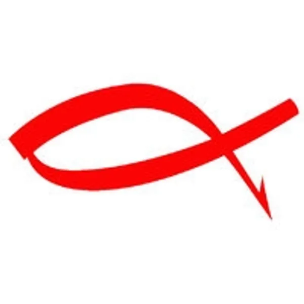 Produktbild des Artikels Fischaufkleber Ichthys (Simply Red) ()