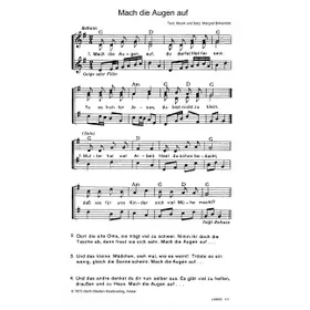 Produktbild des Artikels Mach die Augen auf (Noten - Download)