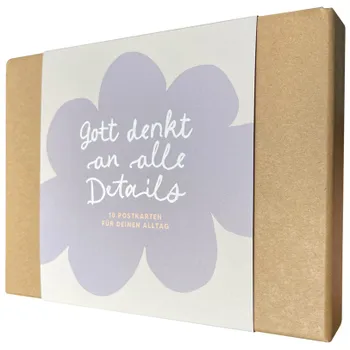 Produktbild des Artikels Gott denkt an alle Details (Schreibwaren)