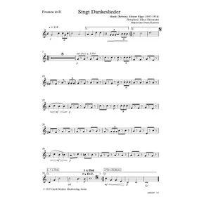 Produktbild des Artikels Singt Dankeslieder (Posaune in B) (Noten - Download)