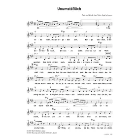 Produktbild des Artikels Unumstößlich (Noten - Download)