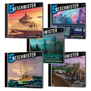 Produktbild des Artikels 5 Geschwister CD-Set 8 (Hörbuch/Hörspiel - CD)