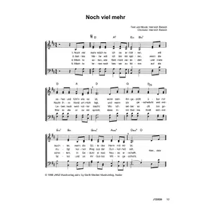 Produktbild des Artikels Noch viel mehr (Noten - Download)