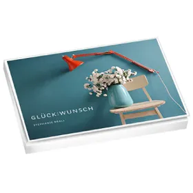 Produktbild des Artikels Postkartenbuch "GLÜCK:WUNSCH" (Schreibwaren - Kartoniert)