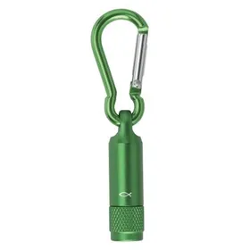 Produktbild des Artikels LED-Taschenlampe mit Karabiner "Ichthys" - grün ()