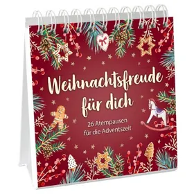 Produktbild des Artikels Weihnachtsfreude für dich - Aufstellbuch (Buch - Spiralbindung)
