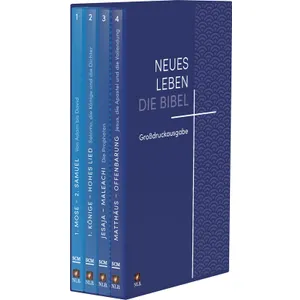 Produktbild des Artikels Neues Leben. Die Bibel, Großdruckausgabe in 4 Bänden (Bibel - Hardcover)