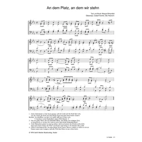Produktbild des Artikels An dem Platz, an dem wir stehn (Noten - Download)