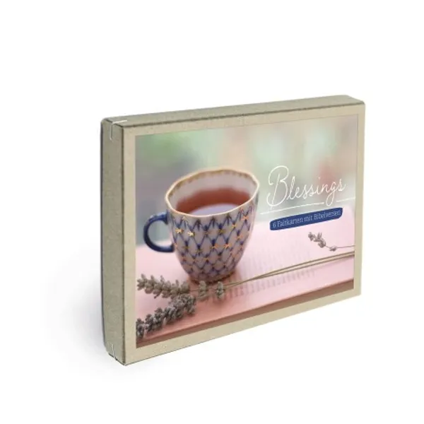 Produktbild des Artikels Kartenbox - Blessings (Schreibwaren)