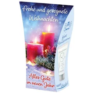 Produktbild des Artikels Handcreme "Frohe und gesegnete Weihnachten" (Kosmetik)