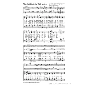 Produktbild des Artikels Also hat Gott die Welt geliebt (Noten - Download)