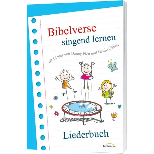 Produktbild des Artikels Bibelverse singend lernen - Liederbuch (Liederbuch - Spiralbindung)
