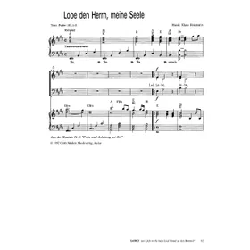 Produktbild des Artikels Lobe den Herrn, meine Seele (Noten - Download)