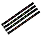 Stimmungsbild zu Armband WWJD schwarz-neon-pink