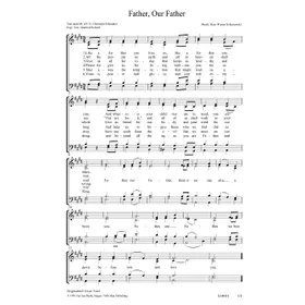 Produktbild des Artikels Father, Our Father (Noten - Download)
